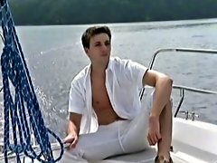 Dion Phillips and Andrew Fisher are next up for some deed on their own Yacht gay men outdoor gay sex