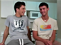 Devin took Tony's cock in his audacity and sucked him amateur teen gay