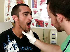 After working a uber-cute ample fountain out of his manstick it was now the doctors turn to shoot his super-hot cum. Damien had the doctor on the exam