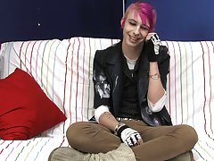 Jay Donohue shows off his colorful personality and style in his interview video gay boys twink at Boy Crush!