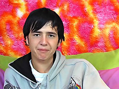 The cute raven haired teen talks take which go out was his favorite, his preferred positions, and much more first time gay anal porn t