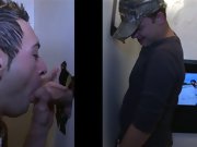 Straight guy gives blowjob for cash and...