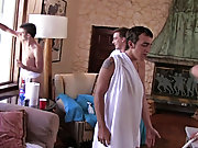 The capa boys are prepping for their toga...