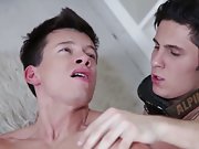Gay college first time older big cock and...