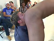 Group men pissing and gay army group sex...