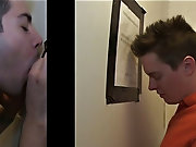 Blowjob touching ball and twink anal and...