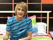 Gay blonde twink and cute gay boys anal...