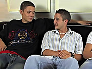 Michael, Ty and Trevin Nills are getting together for a fiery jerkoff period, they each bolt absent from there dicks and compare the, as soon as they
