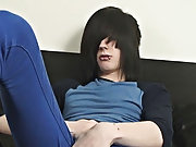 In this stunning new solo scene, Josh Osbourne wanks his long uncut cock and blows a huge load all over himself, bigger than every before schools stra